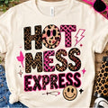 Hot Mess Express Shirt shirt mockup