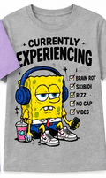 Currently Experiencing Brain Rot graphic shirt mockup