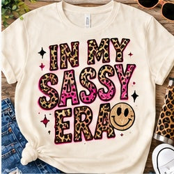 In My Sassy Era Shirt shirt mockup