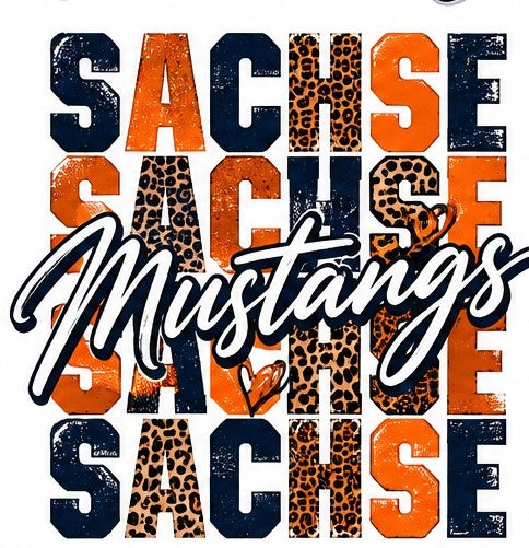 Sachse Cheetah Text