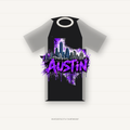 Austin Texas City Series Graphic T-Shirt product mockup