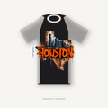 Houston Texas City Series Graphic T-Shirt product mockup