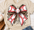 Baseball Bow baseball graphic shirt mockup