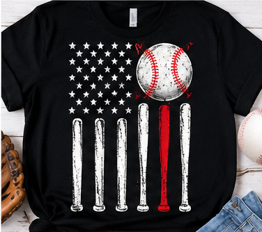 Baseball Pride baseball graphic shirt mockup