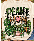 Plant Mom Graphic Tee shirt mockup