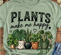 Plants Make Me Happy Graphic Tee