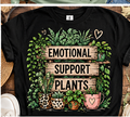 Emotional Support Plants Graphic Tee