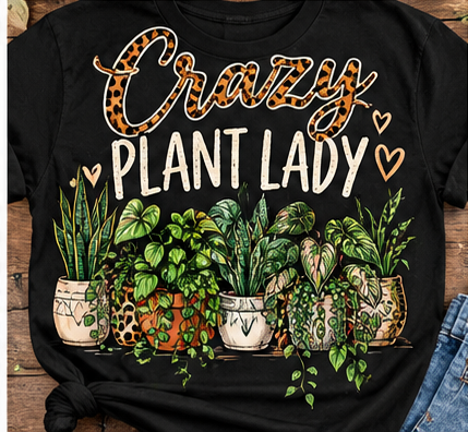 Crazy Plant Lady Graphic Tee