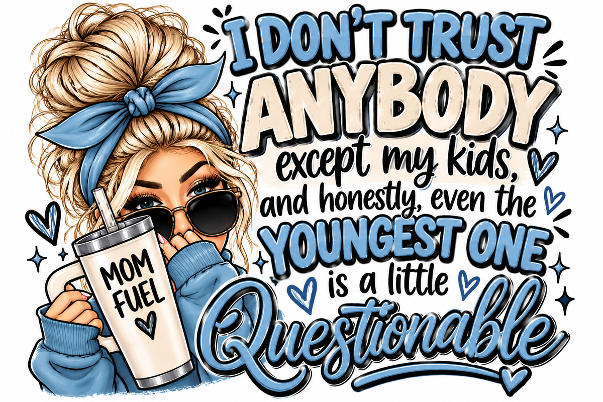 Blonde mom sassy graphic tee design