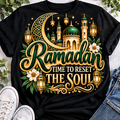 Ramadan Time to Reset the Soul shirt mockup